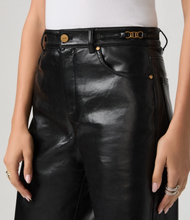 Load image into Gallery viewer, Emilie Tapered Leg Pant in Black
