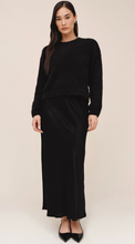 Load image into Gallery viewer, Bias Maxi Skirt in Black
