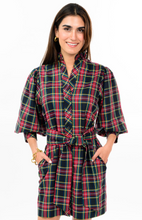Load image into Gallery viewer, Tartan Plaid Shirt Dress
