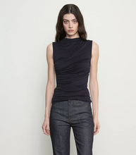 Load image into Gallery viewer, Fluid Jersey Sleeveless Top in Ink
