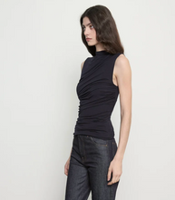 Load image into Gallery viewer, Fluid Jersey Sleeveless Top in Ink
