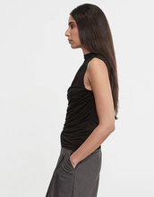 Load image into Gallery viewer, Fluid Jersey Sleeveless Top in Phantom
