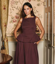 Load image into Gallery viewer, Earnshaw Top in Deep Mahogany
