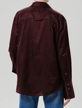 Load image into Gallery viewer, Camilia Shirt in Burgundy
