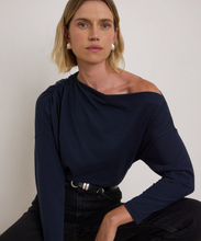 Load image into Gallery viewer, Pietra Off Shoulder Top in Night Sky
