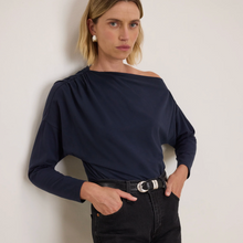 Load image into Gallery viewer, Pietra Off Shoulder Top in Night Sky
