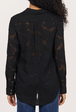 Load image into Gallery viewer, Lolita Blouse in Black Burnout
