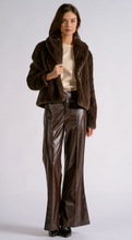 Load image into Gallery viewer, Fur Jacket in Espresso
