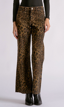 Load image into Gallery viewer, Relaxed Fit Jean in Cheetah Print
