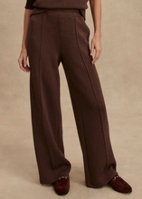 Load image into Gallery viewer, Wide Leg Pant 30" in Coffee Bean Marl
