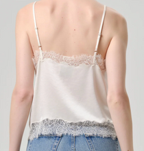 Load image into Gallery viewer, Lace Trimmed Cami in Cream
