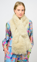 Load image into Gallery viewer, Sparkle Faux Fur Scarf

