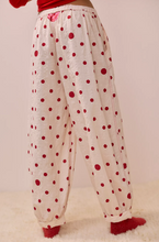 Load image into Gallery viewer, On Repeat Drawstring PJ Pant in Ivory Dot
