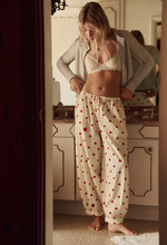 Load image into Gallery viewer, On Repeat Drawstring PJ Pant in Ivory Dot
