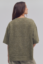 Load image into Gallery viewer, Margot Sweater Tee in Kalamata Melange
