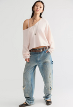Load image into Gallery viewer, See Me Knit Pullover in Ballet Slipper
