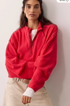 Load image into Gallery viewer, Celeste Quarter Zip in Salsa
