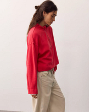 Load image into Gallery viewer, Celeste Quarter Zip in Salsa
