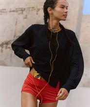 Load image into Gallery viewer, All My Love Long Sleeve Tee in Black
