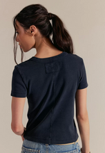 Load image into Gallery viewer, Atlas Crew Tee in Black
