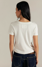 Load image into Gallery viewer, Atlas Crew Tee in Clean Ivory
