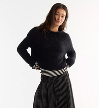 Load image into Gallery viewer, Opal Knit Sweater in Black
