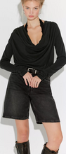 Load image into Gallery viewer, Jane Draped Long Sleeve Top
