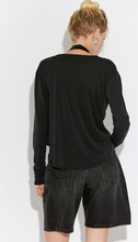 Load image into Gallery viewer, Jane Draped Long Sleeve Top
