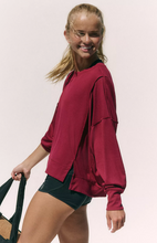 Load image into Gallery viewer, All My Love Long Sleeve Tee in Brick

