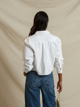 Load image into Gallery viewer, Naomi Oxford Button Down in White

