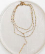 Load image into Gallery viewer, Triple Short Rosary with Spike

