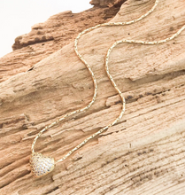 Load image into Gallery viewer, Petite Slide Heart on Rope Chain
