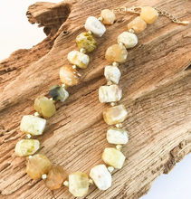 Load image into Gallery viewer, Chunk Brass Statement Necklace
