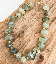 Load image into Gallery viewer, Chunk Brass Statement Necklace
