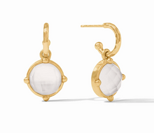 Load image into Gallery viewer, Honeybee Hoop &amp; Charm Earring
