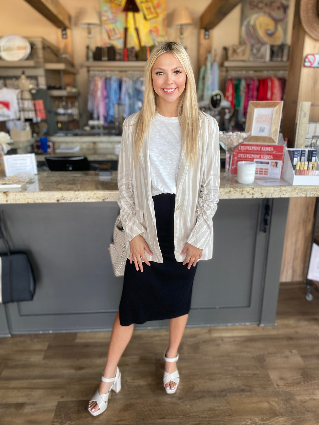 Golden Hour Midi Skirt