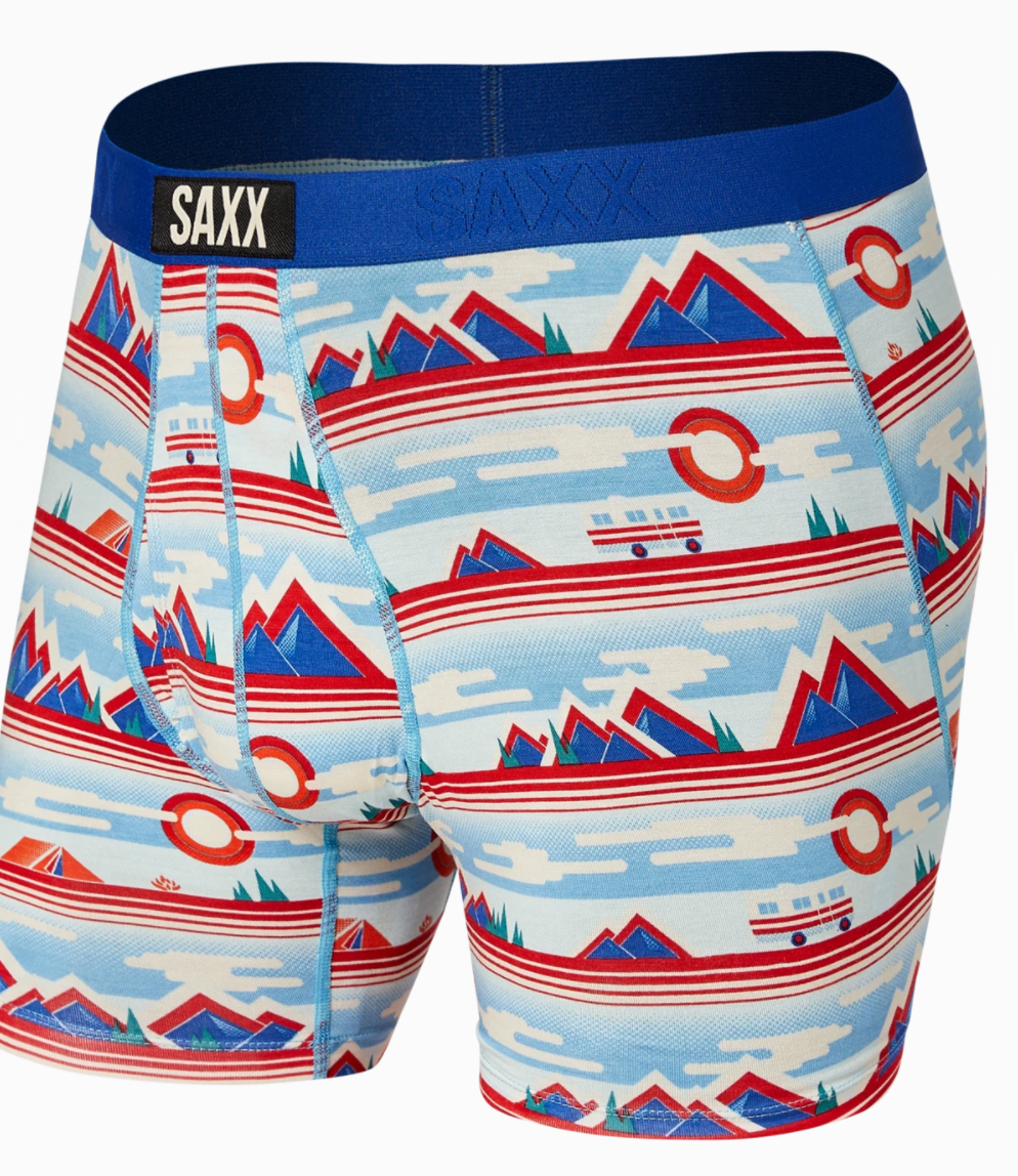 Ultra Super Soft Boxer Briefs in Multi Destination