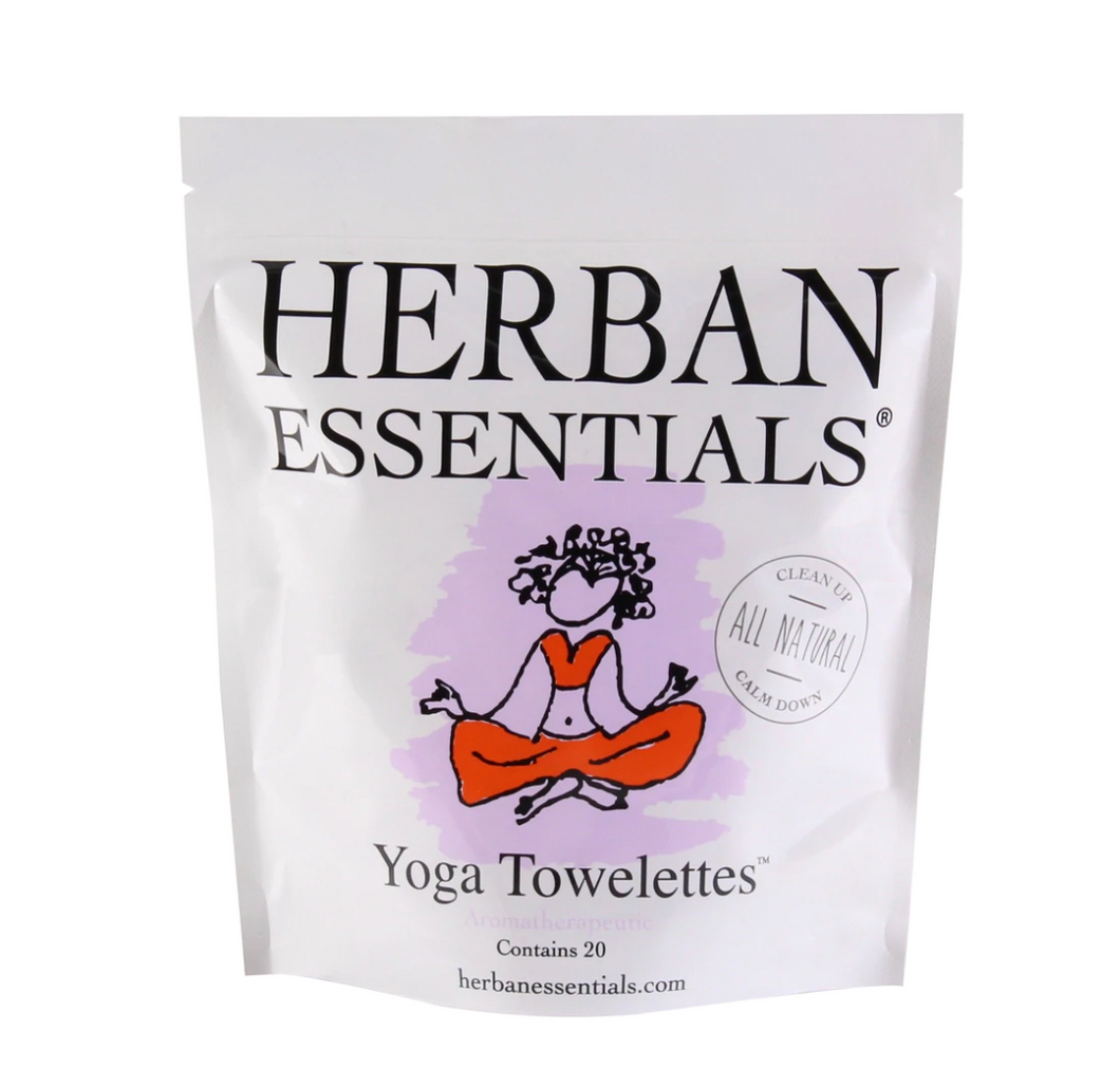 Herban Essentials Yoga Towelettes
