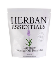 Load image into Gallery viewer, Herban Essentials Lavender Towelettes
