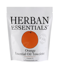 Load image into Gallery viewer, Herban Essentials Orange Towelettes
