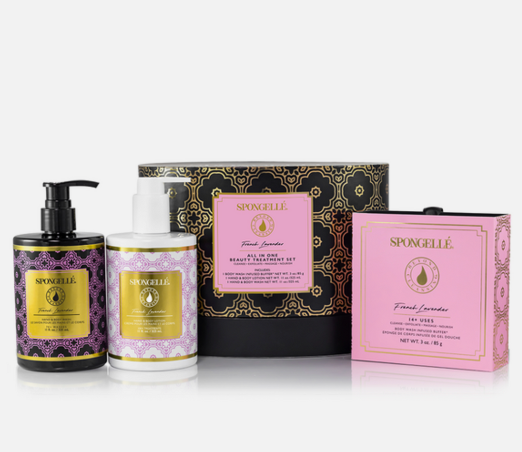Daisy Collection Body Gift Set in French Lavender