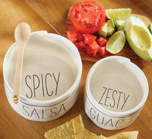Load image into Gallery viewer, Salsa &amp; Guac Bowl Set
