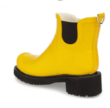 Load image into Gallery viewer, Isle Jacobsen Short Rubber Boot in Cyber Yellow
