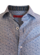 Load image into Gallery viewer, Andalusia Long Sleeve Mini Leaf Pattern Button Up
