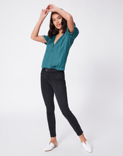 Load image into Gallery viewer, Paige Hoxton High Rise Ankle Skinny in Black Willow

