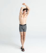 Load image into Gallery viewer, Ultra Super Soft Boxer Briefs Fly Salt &amp; Pepper
