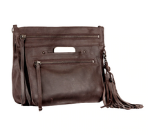 Load image into Gallery viewer, Media Lightweight Handmade Leather Crossbody Bag
