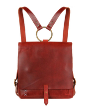 Load image into Gallery viewer, Revival Small Handmade Leather Backpack
