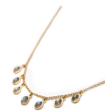 Load image into Gallery viewer, Rise &amp; Shine Collar Necklace in Labradorite
