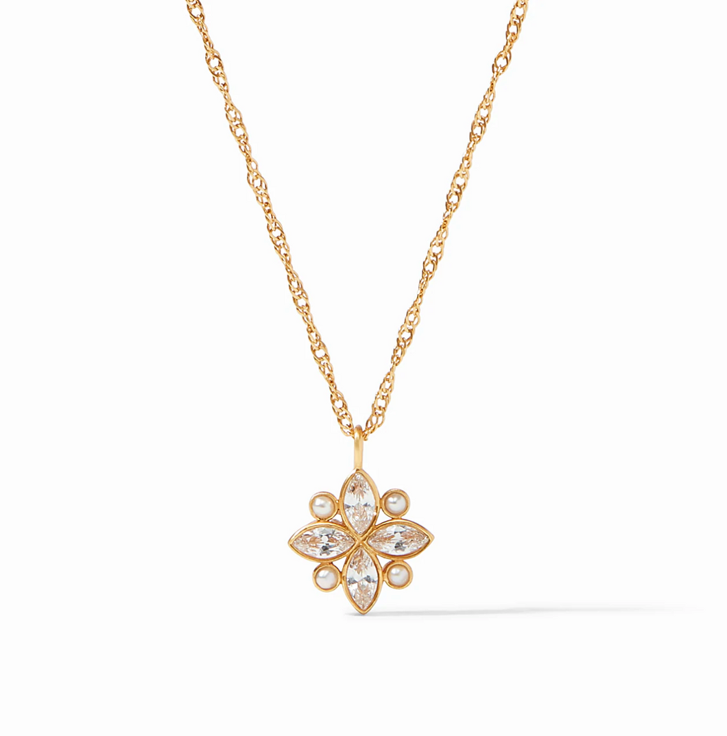 Charlotte Delicate Flower Necklace